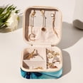 thumbnail image 6 of Dragonfly Travel Portable Jewelry Box - Square Organizer Box with Bracelet Holder, Earring Organizer – Store Rings, Earrings, Necklaces, Bracelets, and More! Suitable for Girls and Women, 6 of 6