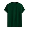 thumbnail image 3 of Men Summer Tops Polyester Spandex Long Sleeve Shirts Tight Long Sleeve Shirts Tunic Top Mens Spandex Workout Top Compression M Shirt Tops Men Neck Fitted Layering Green XL, 3 of 8