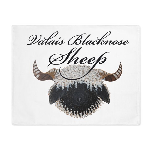 Placemat, 1pc Valais Blacknose Sheep
