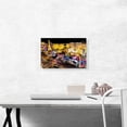 thumbnail image 2 of ARTCANVAS Las Vegas Strip Casinos at Night Canvas Art Print - Size: 18" x 12" (0.75" Deep), 2 of 9