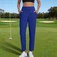 thumbnail image 3 of SwiftWear Women's Business Casual Pull-On Pants High Waist Ankle Travel Golf Straight Leg Pants with Pockets, Super Stretchy & Comfortable Office Work Trousers, 3 of 8