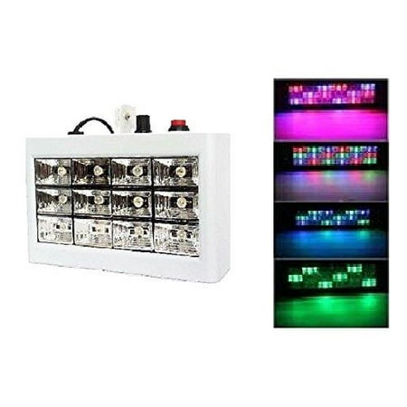 - Lightahead LED Sound Activated Stage Light ? Multi Color Auto Strobe Light with Adjustable Flash Rate (12 LED)