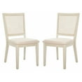 thumbnail image 5 of SAFAVIEH Margo Dining Chair, White Washed/Beige, Set of 2 (19.7 in. W x 23 in. D x 36.6 in. H), 5 of 10