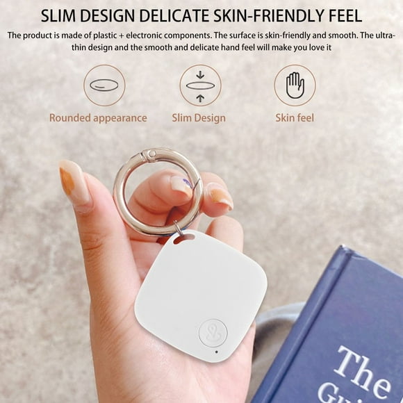 Bluetooth Locator Bluetooth 5.0 Item Locator 15m/49.2ft Intelligent GPS Anti-Loss Alarm Bidirectional Locator Keys Finder Phone Finder