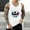 White, variant on Summer Tank Tops for Men Funny Breathable T Shirts Sleeveless Sport Print Undershirts Running Mens Shirts Stretch