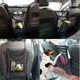 thumbnail image 4 of Car Seat Storage Mesh/Organizer Car Dog Barrier Back Seat Elastic Cargo String Net Pouch Holder for Bag Luggage Pets Kids Barrier Disturb Stopper（3-Lays）, 4 of 7