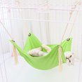 thumbnail image 3 of xinxixnxx Ferrets Hanging Bed Comfortable Hammock For Ferrets And Small Animals Strong Cotton Ropes Cat Cage khaki 1Set, 3 of 6