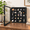 Black-13.5"x13.5"x3.2", variant on Brown 16"x13.5"x3.2" Wall Mount Tabletop Shadow Box Display Case with Shelves