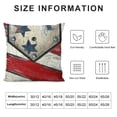 thumbnail image 5 of YINGXI of Decor USA Flag Pillow Case Decorations for Home Sofa Couch 20x20in, 5 of 5
