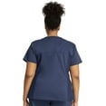 thumbnail image 5 of Cherokee Workwear Revolution Women's Scrubs Top V-Neck Knit Panel WW2875, 5 of 5