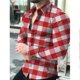 thumbnail image 1 of Camisa de cuello abotonado para hombre con rayas múltiples en 3D de moda nueva de , cómoda para oficina y negocios, 1 of 6