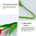 thumbnail image 5 of Taotanxi 10PCS Red Tulips Artificial Flowers Real Touch White Fake Tulips White Flowers Artificial for Decorations Centerpieces for Table Home Decor Indoor Flower Arrangements Artificial ,14", 5 of 5