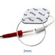 thumbnail image 5 of Electrodos adhesivos Axion (2 unidades), forma ideal para terapia TENS en cuello, espalda y hombros | Electrodos autoadhesivos reutilizables para unidades TENS, 5 of 5