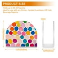 thumbnail image 4 of Yayeee Napkin Holder for Table Kitchen Paper Tissue Organization, Watercolor Circles, 4 of 8