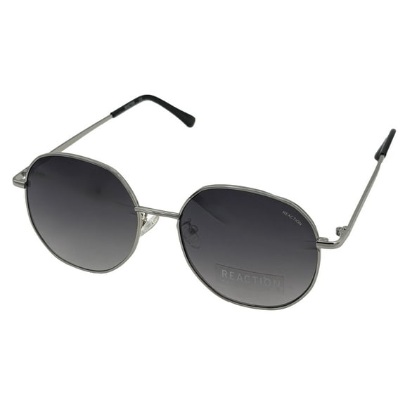 Kenneth Cole Reaction Mens Sunglass Round Silver Metal Gradient KC1407. 10B