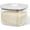 5.28 Qt, variant on Rice Container -12 Lbs / 6 Qt Flour Storage Container with Airtight Pop Up Lid & Measuring Scoop for Flour, Cereal, Pet Dog Cat Food Storage, Kitchen Pantry Organization
