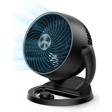 Fan for Bedroom, 12 Inches, 70ft Powerful Airflow, 28db Quiet Table Air Circulator Fans for Whole Room, 120° Adjustable Tilt, 3 Speeds, Desktop Fan for Home, Office, Kitchen