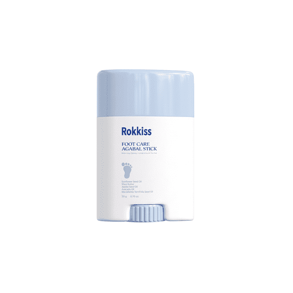 ROKKISS Foot Care Agabal Stick, Hydrating & Smoothing Foot for Dry Heels, 0.70 oz