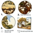 thumbnail image 3 of Designart "Simple Elegance Of Oaks" Tree Oak Floater Framed Wall Art Prints, 3 of 5