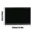 thumbnail image 3 of LYUMO 15  1280 * 800 HD Touch Screen Digital Photo Frame Alarm Clock Movie Player , Music Photo Frame, 15in Photo Frame, 3 of 8