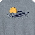 thumbnail image 3 of Instant Message - Speed Boat - Women's Racerback Tank Top, 3 of 6