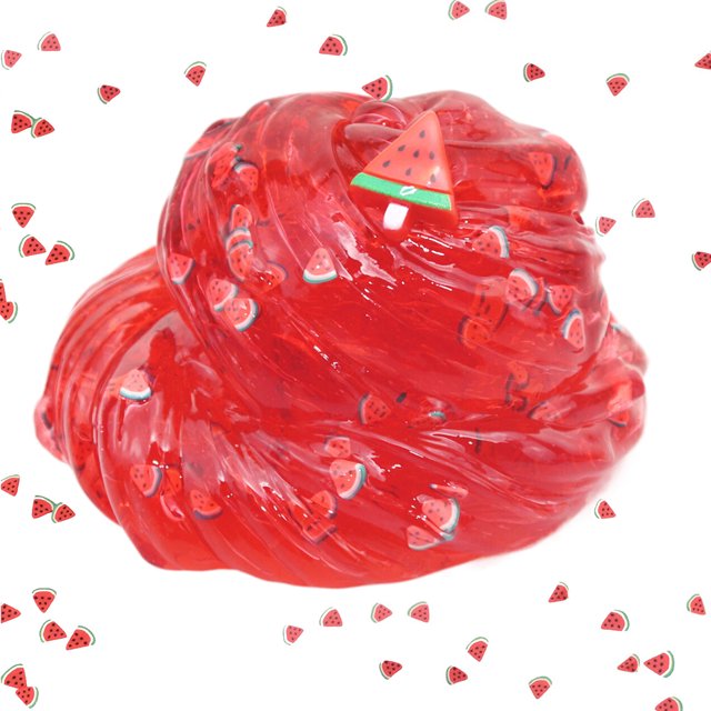 Kit de limo de 70 ml Kit de limo de cristal Suave y no pegajoso Juguete de limo esponjoso para niños Niñas Favores de fiesta Alivio del estrés Juguetes de limo Super elástico Fruta Mud Slimes Juguete