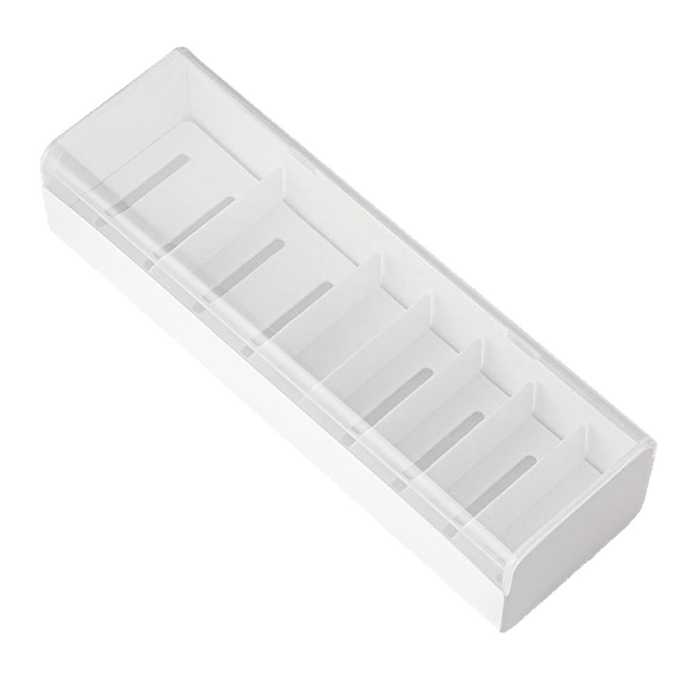 Cable Organizer BoxCable Management Box with 7 CompartmentsClear