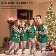 thumbnail image 5 of Pyjamas de Noël Assortis pour la Famille Elf Pyjamas de Nuit de Noël Pyjamas Décontractés Ensemble de Pjs, 5 of 5