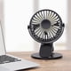 thumbnail image 1 of Wosthever Ventilador de mesa, miniventiladores portátiles de bajo ruido, rotación de 360 ​​grados, recargable por USB, refrigeración por aire para Electrodomésticos Negro Wosthever HA3468-01B, 1 of 6