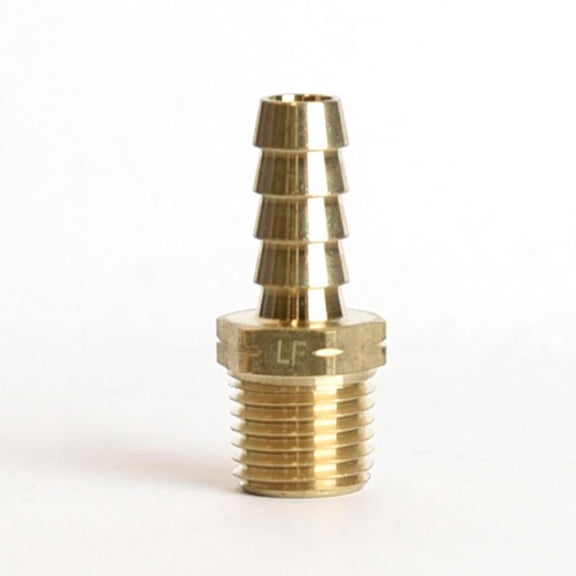 Home Plus 4017122 0.31 x 0.25 in. Brass Adapter, Gold - Pack of 5