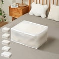 thumbnail image 1 of Fiudx Caja de Almacenamiento Plegable, Material Eva Inodoro, Resistente a La Humedad y Duradera, Ideal para Guardar Debajo de La Cama, Organizar Mantas, Edredones y Almohadas, Diseño Compacto, Varios, 1 of 7