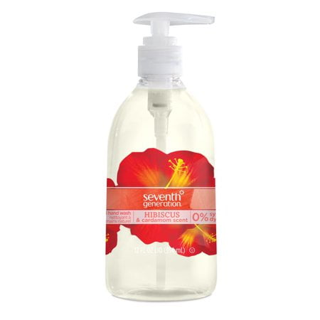 Refreshing Hand Wash - (3 Pack) Seventh Generation Hand Wash Soap Hibiscus & Cardamom 12 oz