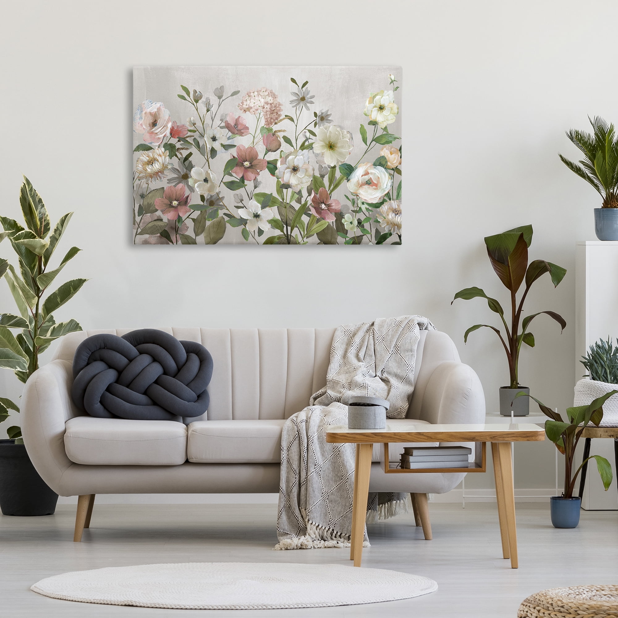 Stupell Industries Garden Meadow Arrangement Canvas Wall Art, design by Nan