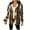 Brown2, variant on LIaqionyy Womens Jacket Plaid Lightweight Casual Long Sleeve Shacket Fleece Lined Hooded Jackets Warm Coat