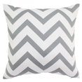 thumbnail image 1 of Funda de almohada de rayas de , funda de cojín de cintura cuadrada, decoración -45cm gris claro Zulema Cojín de la funda de almohada, 1 of 8