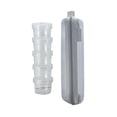thumbnail image 3 of Caja de especias para acampar de 5 piezas, contenedor de especias, juego de botellas de especias multifuncionales gris, 3 of 8