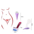 thumbnail image 1 of 1 juego de plantillas de afeitado para partes privadas de bikini para mujer, maquinilla de afeitar para el cabello para mujer, triángulo sexy, 1 of 3