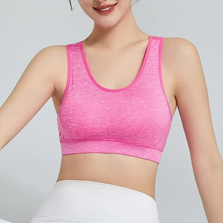 

Miayilima Bra For Women Sports Underwear Shockproof Running Small Chest Push Up Fitness Yoga Vest Thin No Steel Ring Beautiful Back Bra Size XL