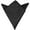 Black, variant on INSPIRE CHIC Men's Pocket Squares Solid Color Handkerchiefs White One Size