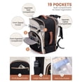 thumbnail image 4 of Mochila de viaje LOVEVOOK 35L para mujer con portátil de 15,6 pulgadas, 4 of 9