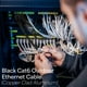 thumbnail image 3 of Cable Ethernet VIVO CABLE-V019 Cat6, 250 pies, resistente al agua, negro, 3 of 9