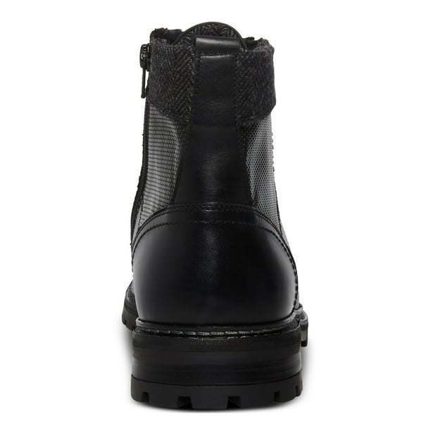 Black suede combat boots deals