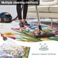 thumbnail image 5 of Easter Gnomes Bunnies Outdoor Rug for Patio/Deck/Porch, Non-Slip Large Area Rug 6 x 9 Ft, Spring Easter Eggs Floral Leaves Indoor Outdoor Rugs Washable Area Rugs, Reversible Camping Rug Carpet Runner, 5 of 8
