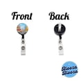 thumbnail image 3 of Bangkok Thailand Drawing Retractable Reel ID Badge Key Card Name Tag Holder with Clip, 3 of 7