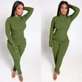 thumbnail image 5 of QueenLine 10 PCS Bulk Item Wholesale Lots Autumn Plus Size Tracksuit Women Sportswear Bodycon Two Piece Set Long Sleeve Slim Top and Pants Set, 5 of 6