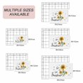 thumbnail image 6 of Sunflower Sunshine Outdoor Rug 5x7 Ft, Non Slip Washable Area Rug, Pastoral Bees Farmhouse Floral Patio Rugs Carpet Runner, Large Floor Mat for Indoor/Outdoor Deck Porch Camping, 6 of 8