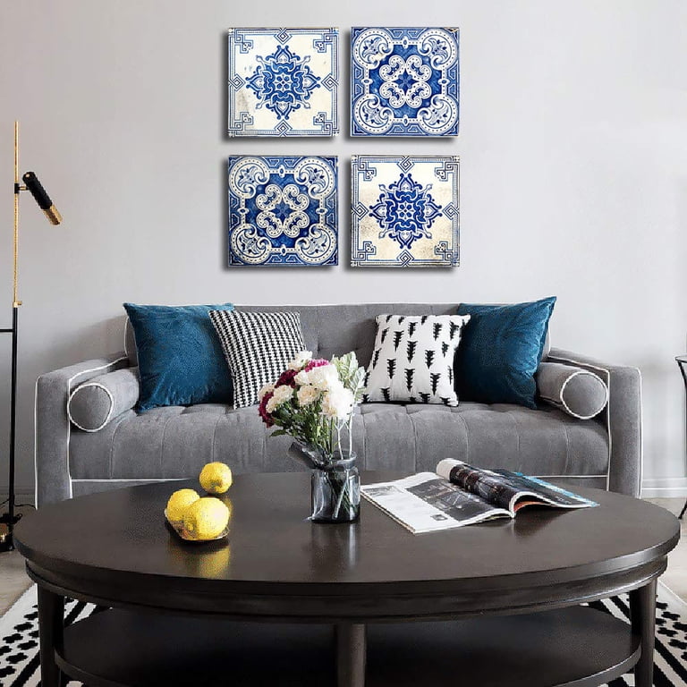 Navy Blue And White Living Room Decor | Cabinets Matttroy