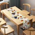 thumbnail image 2 of Linen Sports Ball Table Runner All Star Boy Happy Birthday Indoor Outdoor Party Table Cover Decoration Home Kitchen Dining Room 13 X 72inch, 2 of 5