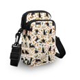 thumbnail image 3 of HELLHERO Leakproof Crossbody Small Crossbody Bags for Daily Commute or Casual Outings(Butterflies), 3 of 7