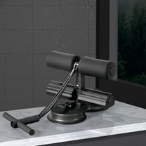 Litrail [Brand Name] Sit Up Assist Device - Dual Suction Cups, 3-Level Adjustable, Non-Slip Sponge, Ergonomic for Home Gym & Yoga, Safe on Tile/Hardwood Floors